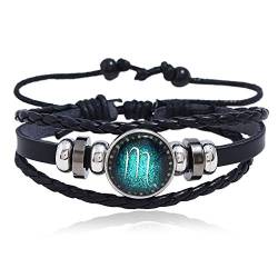 Beyond Herrenarmband Sternzeichen Horoskop Armband für Männer Midnight Sky (Skorpion) von Beyond