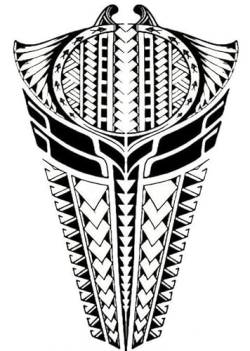 Tribal Tattoo Männer Tattoo Oberarm Tattoo Aufkleber Maori Tattoo AL032 von BeyondTattoos