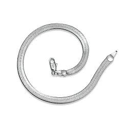 Armband, Armband, Silberarmband, Geschenke, Sterling-Silber-Armband for Frauen, Damen-Armband aus 925er-Sterlingsilber, modisches, ultradünnes Schlangenketten-Armband, Damen-Sterlingsilber-Schmuck for von BgnEhRfL