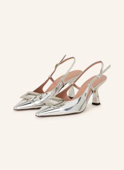 Bianca Di Slingpumps silber von Bianca Di