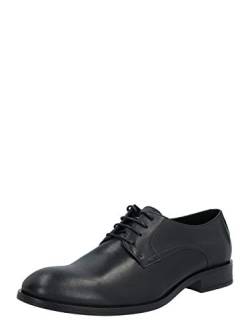 Bianco Herren BIABYRON Leather Derby Oxford, Black 6, 46 EU von Bianco