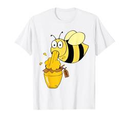 Honigtopf - Honigdealer Hobbyimker Biene Bienenflüsterer T-Shirt von Bienenshirts4You - Imker Geschenke Bienenzüchter