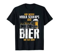 Vodka Biertrinken Bier Trinken Bier Saufen Freunde Party T-Shirt von Biertrinker Trinken Bier Geschenkideen & Designs