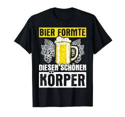 Bier Formte Diesen Schönen Körper Hopfen Saufen Trinkspiel T-Shirt von Biertrinker Trinken Bierfan Geschenkideen & Design