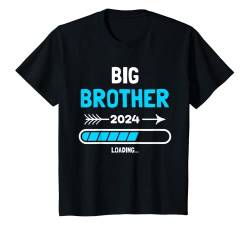Kinder Big Brother 2024 Loading Schwangerschaft Ankündigung Geburt Baby T-Shirt von Big Brother 2024 Gifts Birth & Baby Shower