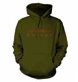 If lost please return to Earth hoodie (X Large (48 Chest)/Olive Grün) von Big Mouth Clothing