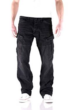Big Seven Brian Antic Black Cargo Herren Jeans, Hosengröße:W31/L30 von Big Seven