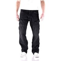 Big Seven Cargojeans Big Seven Brian Antic Black Cargo Herren Jeans Hose von Big Seven