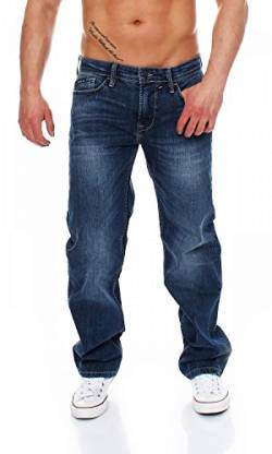 Big Seven Morris Sapphire Blue Comfort Fit Herren Jeans, Hosengröße:W33/L34 von Big Seven