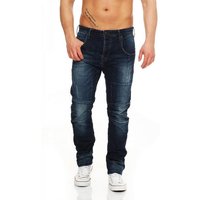 Big Seven Regular-fit-Jeans Big Seven Jayden Dark Aged Regular Fit Herren Jeans Hose von Big Seven