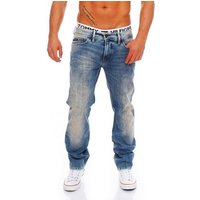 Big Seven Regular-fit-Jeans Big Seven Morris Vintage Aged Regular Fit Herren Jeans Hose von Big Seven