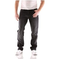Big Seven Regular-fit-Jeans Big Seven Stanley Black Wash Regular Herren Jeans Hose von Big Seven