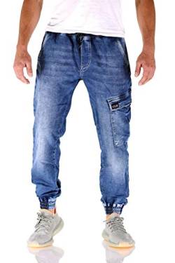 Big Seven Rick Super Flex Jogger Dark Vintage Herren Jeans, Hosengröße:W34/L34 von Big Seven