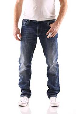 Big Seven Stanley Graduate Blue Regular Herren Jeans, Hosengröße:W31/L32 von Big Seven
