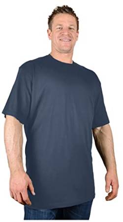 Big Mens Saltie Plain Cotton T Shirt Large Großer Alltag Use Oversized für Größen 2XL 3XL 4XL 5XL 6XL 7XL 8XL, anthrazit, 7XL von Big Tee Shirt