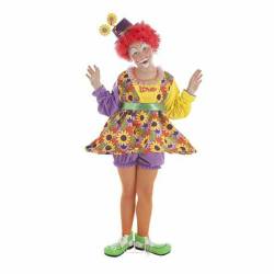 Verkleidung für Kinder Love Clown (4 Stücke) - 11-13 Jahre von BigBuy Carnival
