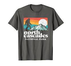 North Cascades National Park Bigfoot Mountains T-Shirt von Bigfoot UFO Believer 2001 Tees