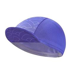 BikingBros Multicolor Cycling Cap - Polyester Cycling Hat-Under Helmet - Cycling Helmet Liner Breathable&Sweat Uptake，A9，One，Size von BikingBros