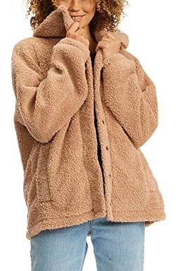 Billabong Damen Jacket N Cozy Polar Fleece Jacke, Warmer Sand/Warmer Sand, Medium von Billabong