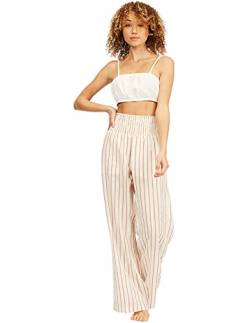 Billabong Damen New Waves Stripe Pant Lssige Hose, Salzkristall, Mittel von Billabong