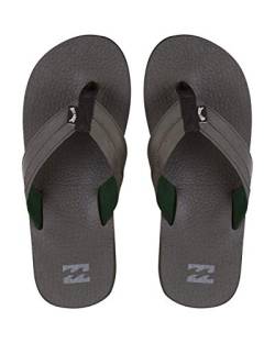 Billabong Herren All Day Impact Cush Sandal Flipflop, schwarz, 43 EU von Billabong