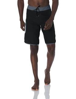 Billabong Herren Classic Wave 53,3 cm Außennaht Surf Wildleder Solid Boardshorts, schwarz, 7 von Billabong