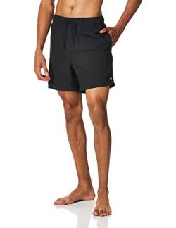 Billabong Herren Klassische elastische Taille Badehose, 40,6 cm Außennaht Boardshorts, schwarz, M von Billabong