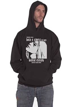 Billie Eilish Kapuzenpullover Bad Things Nue offiziell Unisex Schwarz Pullover XL von Billie Eilish