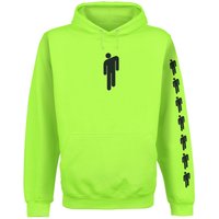 Billie Eilish Kapuzenpullover - Logo - S bis XL - für Männer - Größe XL - lime  - EMP exklusives Merchandise! von Billie Eilish