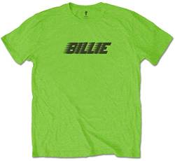 Billie Eilish 'Racer Logo' (Green) T-Shirt (Large) von Billie Eilish
