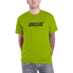 Billie Eilish Unisex Billiets 07mlg01 T-Shirt, grün, S von Billie Eilish