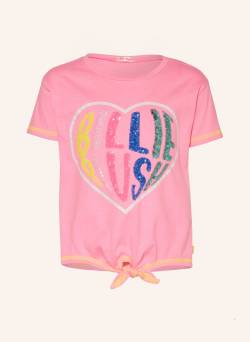 Billieblush T-Shirt Mit Pailletten pink von Billieblush