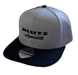 Bimaxx Snapback Cap Deutz Luftgekühlt, grau/schwarz von Bimaxx