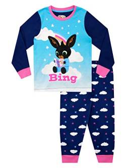 Bing Mädchen Schlafanzug Blau 122 von Bing