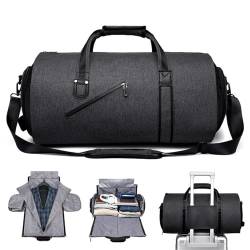 Biniveil Kleidersäcke für die Reise, Handgepäck-Kleidersäcke für die Reise | 2-in-1-Reiseanzugtasche mit Schultergurt - Businesstasche für Reisen und Geschäftsreisen, Reisetasche für Männer und Frauen von Biniveil