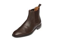 Elegante Herren Leder Chelsea Boots in braun I Stiefel für Männer I Männer Stieffeleten I Lederstiefel Desert Boots I Men boots leather I (numeric_41) von Bioflex