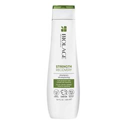 Biolage Professional Shampoo für geschädigtes Haar, Geschmeidigkeit & Glanz, Bewahrt die Faserintegrität, Vegan, Strength Recovery Shampoo, 250 ml von Biolage