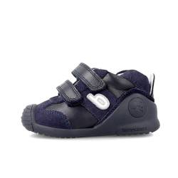 Biomecanics Baby-Jungen 221002 Sneaker, Marineblau, 19 EU von Biomecanics
