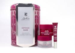BioNike Geschenkset für Damen, Anti-Age Defence Xage, 15 ml, Ultimate Filler Nachtcreme 50 ml, Ultimate Lifting Remodeling Creme 50 ml für reife Haut von Bionike