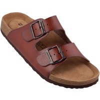 Biosoft Comfort & Easy Walk Biosoft Herren Sandalen Leder Optik Größe 43 - 47 TOM, Herrensandalen Sandale von Biosoft Comfort & Easy Walk