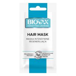Biovax Keratin + Seide für trockenes, frisches Haar - Maske 20 ml von Biovax