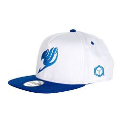 TimeCity Fairy Tail Snapback Cap Lucy Baumwolle weiß blau von Bioworld