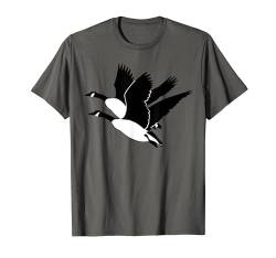 Gänse Kanada Gänse Vogel Ornithologie T-Shirt von Bird Birder & Birding Apparel Company