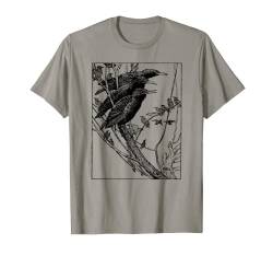 Vogelkrähen-Ornithologie. T-Shirt von Bird Birder & Birding Apparel Company