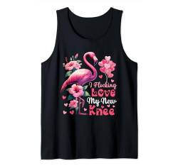 I Flocking Love New Knee Cute Flamingo Replacement Surgery Tank Top von Bird Vacations Costume
