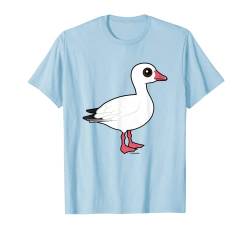 Birdorable Snow Gans | Niedlicher Cartoon-Wasservogel T-Shirt von Birdorable