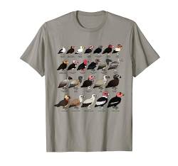 Every Vulture of the World | Birdorable Geier & Kondore T-Shirt von Birdorable