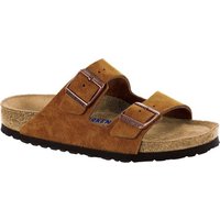 Birkenstock Birkenstock Arizona Mink suede leather 1009526 Pantolette von Birkenstock