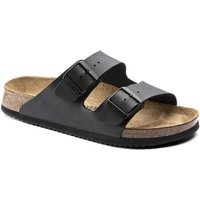 Birkenstock Sandale Arizona, Superlauf, Birko-Flor, schwarz Clog von Birkenstock