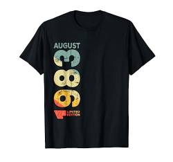 Retro 1983 August 1983 Jahr 1983 Vintage 1983 seit 1983 T-Shirt von Birth Since Month Of August Retro Vintage Year